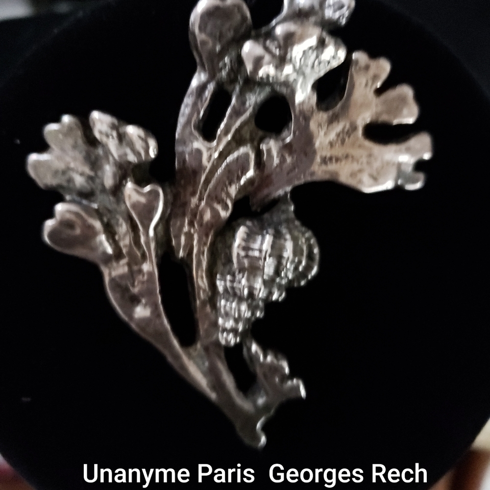 Under the Sea brooch by Unanyme Paris / Georges Rech